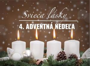štvrtá adventná nedeľa